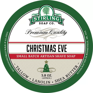 Stirling Soap Co. Christmas Eve Shaving Collection