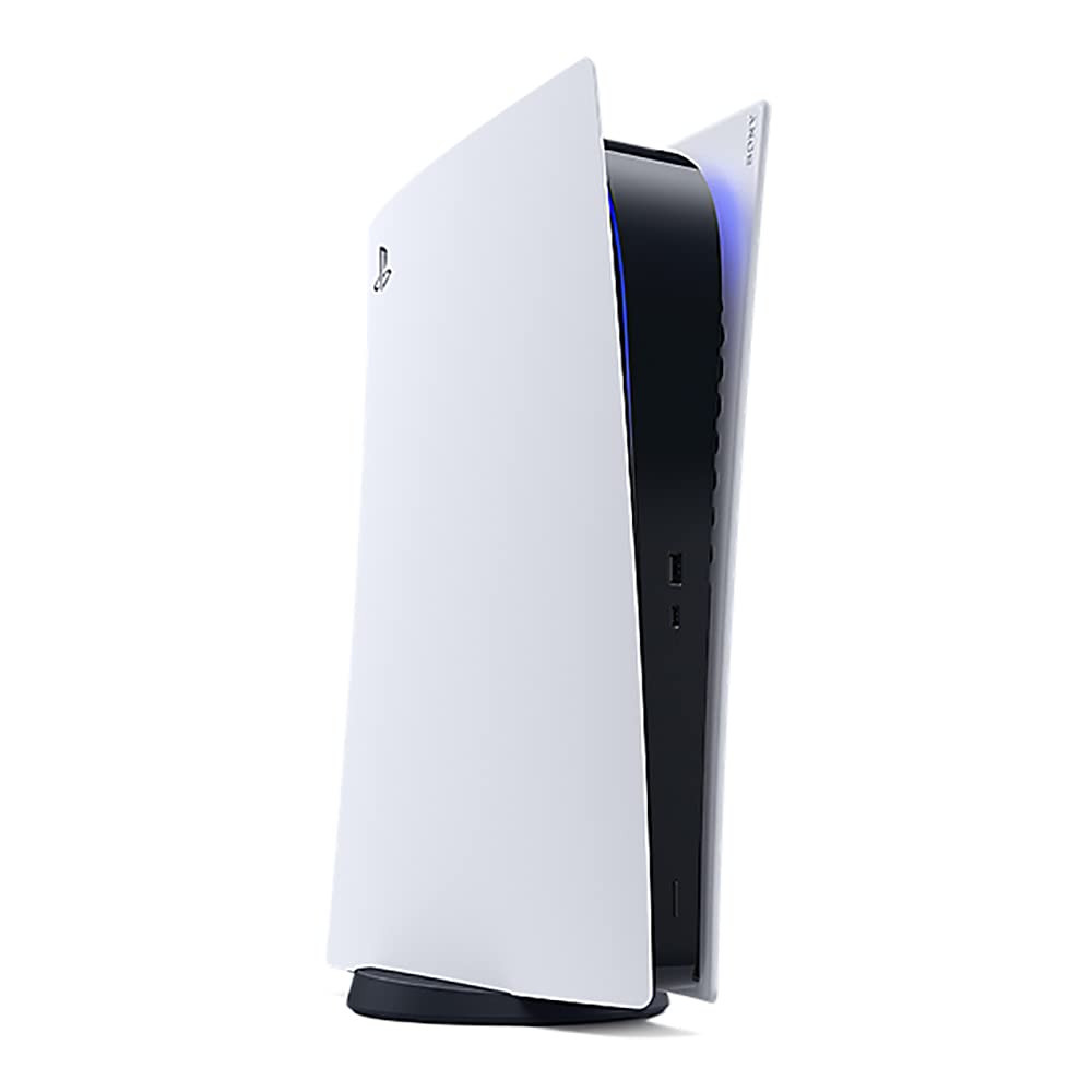 PS5 - Sony PlayStation 5 Digital Edition Gaming Console + Wireless Controller - 16GB GDDR6 RAM, 825GB SSD, 120Hz 8K Output, White (Used - Like New)