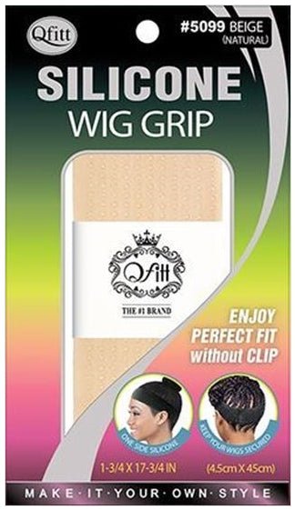 EBO Silicone Elastic Wig Grip Non Slip Black # 5098