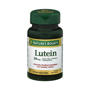 Nature's Bounty Lutein, 20 Mg, Rapid Release Softgels