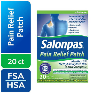 Salonpas Pain Relief Patch - 20ct