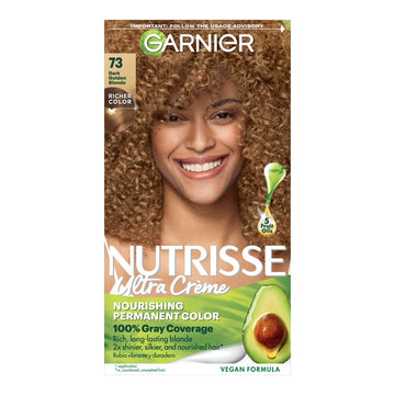 Garnier Nutrisse  Nourishing Color Creme 73 Dark Golden Blonde