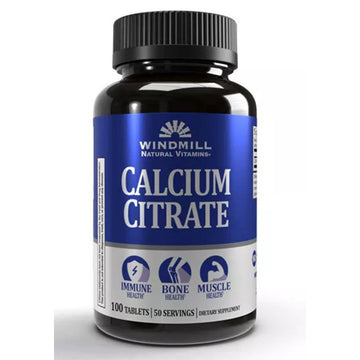 Windmill Calcium Citrate 400mg Tablets 100ct