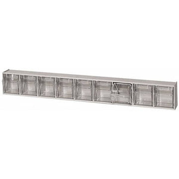 Quantum Storage Systems Tip Out Bin QTB309 – 9 Compartments White