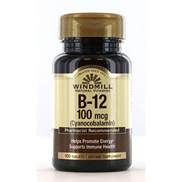 Windmill Vitamin B-12  Tablets 100 Mcg