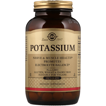 Solgar Potassium 250 Tablets