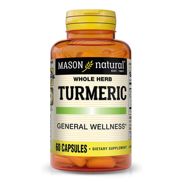 Mason Natural Turmeric  -Whole Herb - Capsules