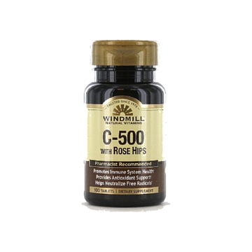Windmill Vitamin C 500 Tablets 100Ct