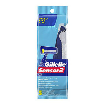 Gillette Razors, Disposable, Sensor 2, Fixed