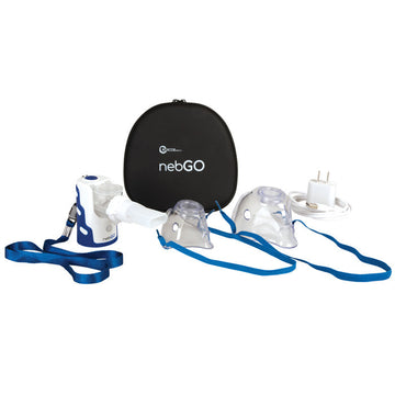 Roscoe Medical nebGO Portable Handheld Ultrasonic Mesh Nebulizer