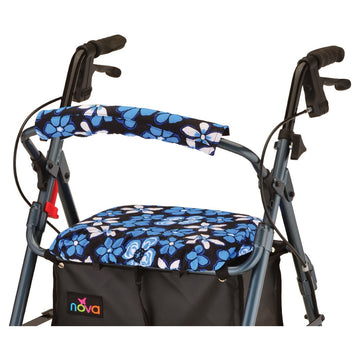 Nova Seat & Back Walker Cover Aloha Blue