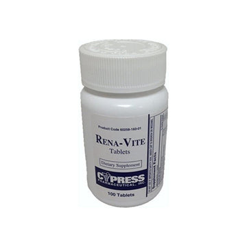 Cypress Pharmaceutical Rena-Vite Tablets, 100 Tablet Bottle