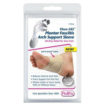PediFix Plantar Visco-Gel Sleeve Arch Support Large/Xlarge 1 Count Each