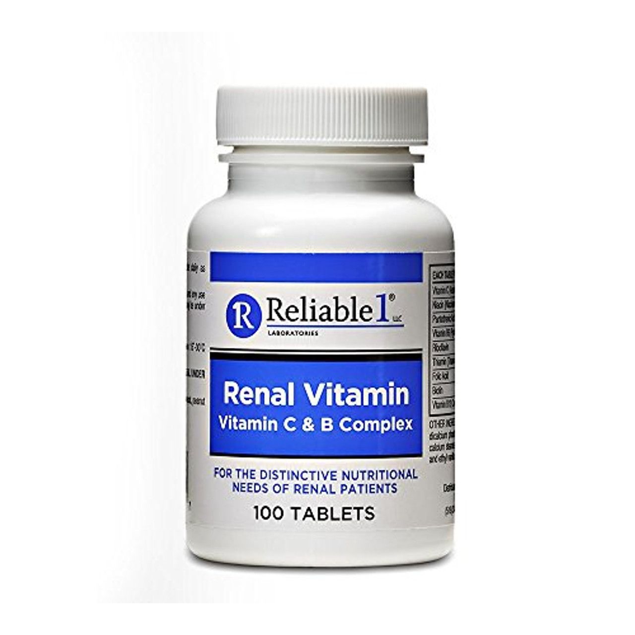 Reliable 1 Vitamin C & B Complex 100 Ct