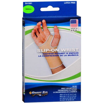 Sport Aid Slip-On Wrist Support, Small - Each