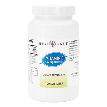 Sunmark Geri-Care Vitamin E Supplement, 100 Tablets