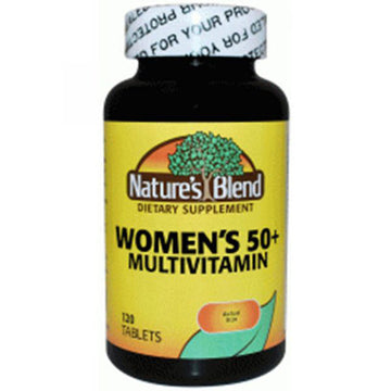 Nature's Blend Multivitamin Women's 50 Plus, 120 Tabs