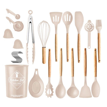 35-Pieces: Kitchen Cooking Utensils Set