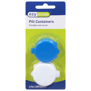 Ezy Dose Pill Caddy Pocket – Value Pack (Portable Pill Organizers)
