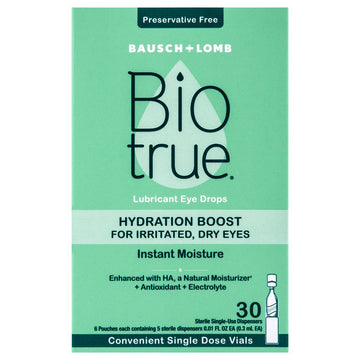 Biotrue® Hydration Boost Eye Drops – For Dry, Irritated Eyes