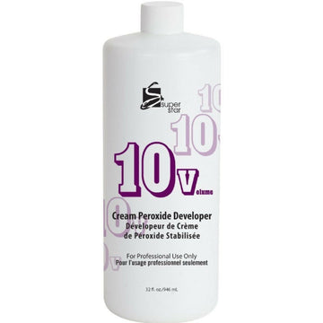 Super Star Cream Peroxide Developer, Volume [10] 4 Oz