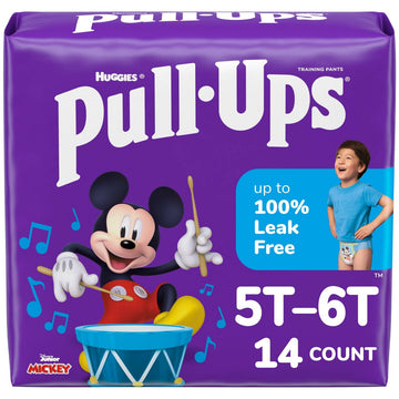 Pull-Ups Training Pants  Boys' Size  5T-6T 14Ct