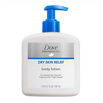 Dove DermaSeries Fragrance-Free Body Lotion for Dry Skin 15.8 oz