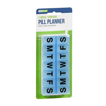 Ezy Dose Pill Reminder, Contour, 14 Day, Medium
