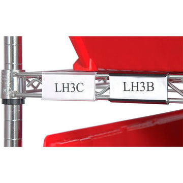 Quantum Storage Systems B3149319 51 In. Label Holder For 54 In. Shelf Clear