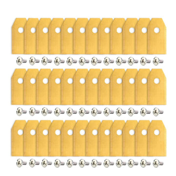 36-Pieces: Replacement Lawn Mower Blade