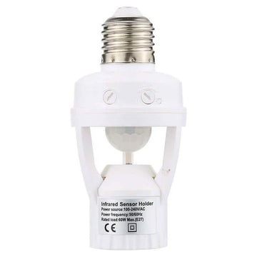 360 Degree Detection PIR Infrared Motion Sensor E27 LED Light