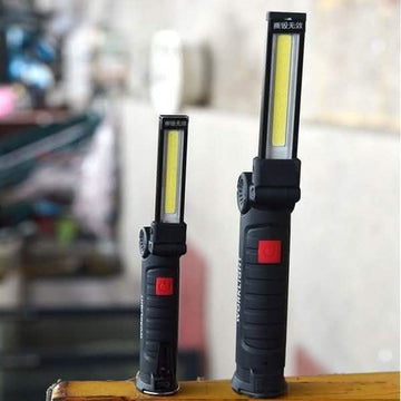 360° Rotation Inspection Lamp LED + COB Flexible Cordless Rechargeable Work Light