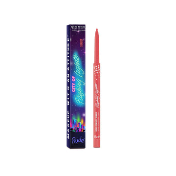 RUDE City of Flashing Lights Micro Retractable Liner - Sorbet