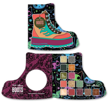RUDE X KOI FOOTWEAR Boots Collection - Helios Hologram Flame Boots -  Helios Hologram Flame Boots
