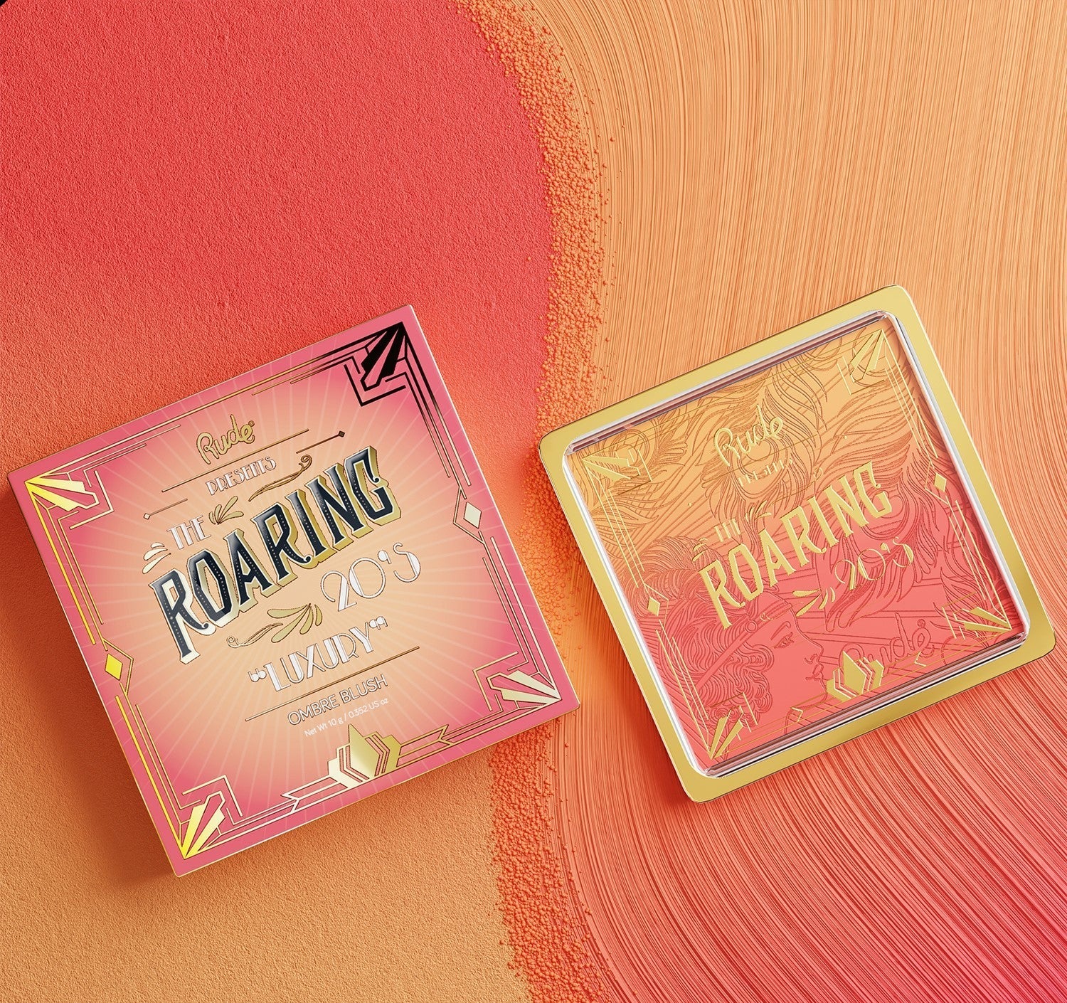 RUDE The Roaring 20's Ombre Blush