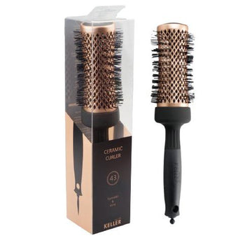 Keller Copper Line 43mm Turmalin & Ionic 43mm Ceramic Curler