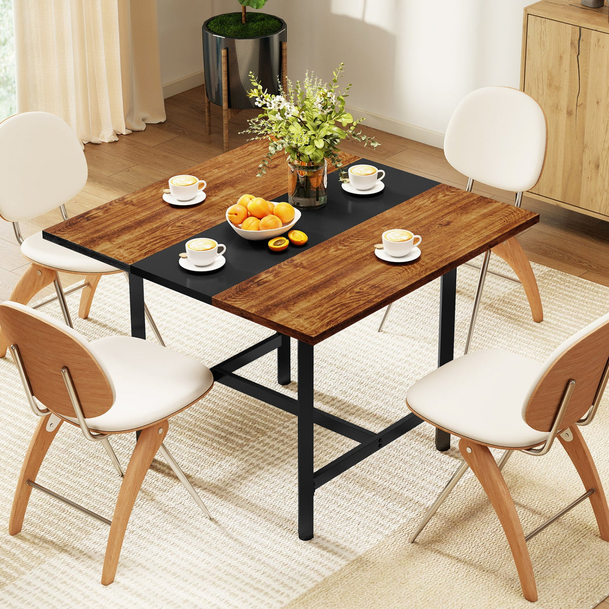 39.5" Square Conference Table with Thickened Tabletop