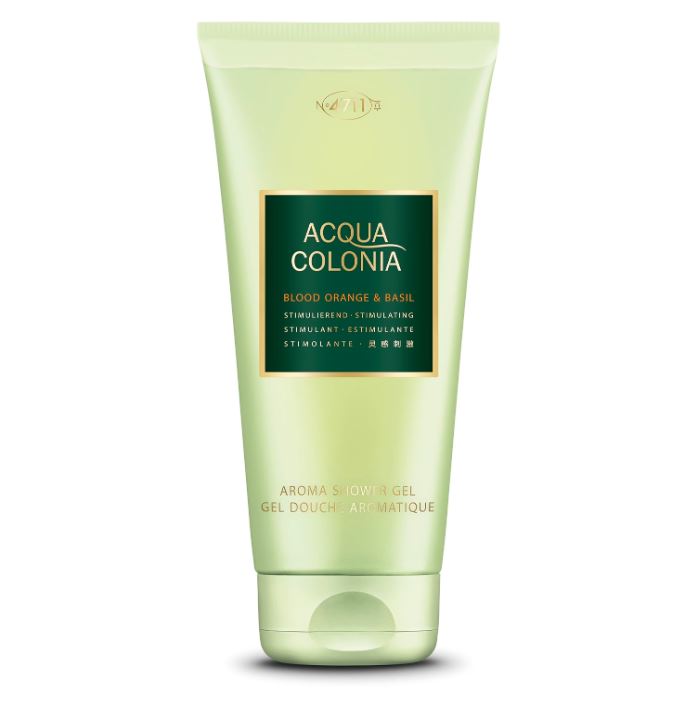 4711 Acqua Colonia Blood Orange and Basil by Muelhens for Unisex - 6.8 oz Shower Gel
