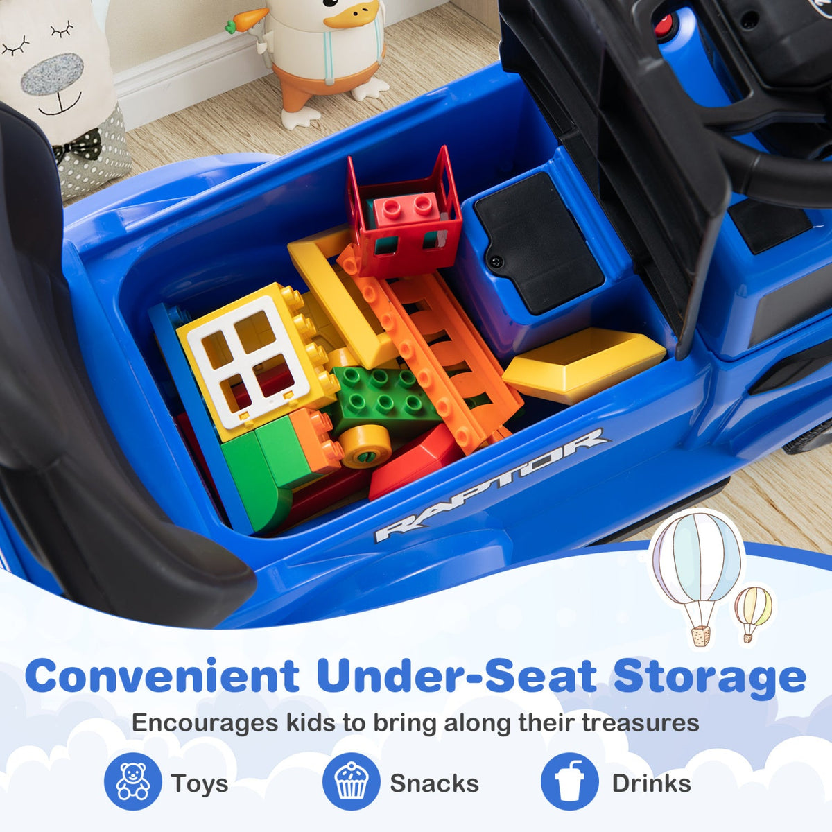 3-In-1 Licensed Ford Push Car for Toddlers