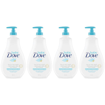 Baby Dove Tip To Toe Wash Rich Moisture - 13 oz Pack of 4