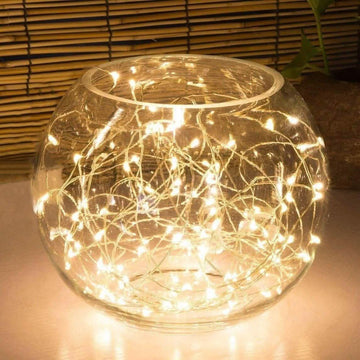 3M Fairy String Lights 9.8ft 30LED Battery-Operated Submersible Waterproof Light