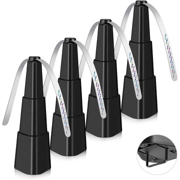 4-Pack: Portable Table Top Fly Fan Fly Spinner with Holographic Blades