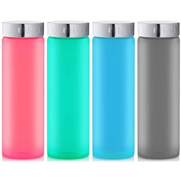 4-Pack: Swig Savvy Multi-Purpose Real Borosilicate Glass Bottles