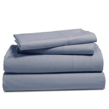 4-Piece Set: 100% Cotton Super Soft Solid Sheet