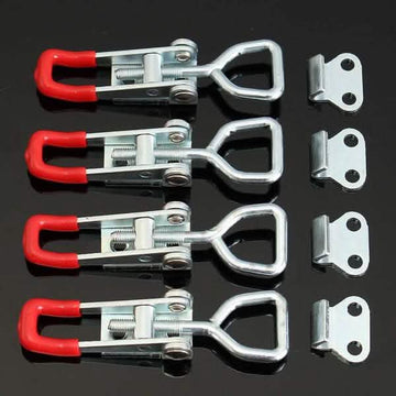 4-Pieces: Adjustable Cabinet Boxes Lever Handle Clamp