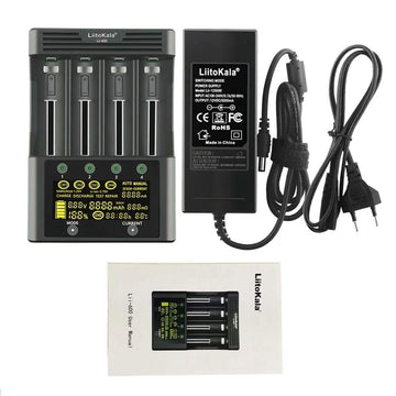 4 Slots Independent Charging Battery Charger