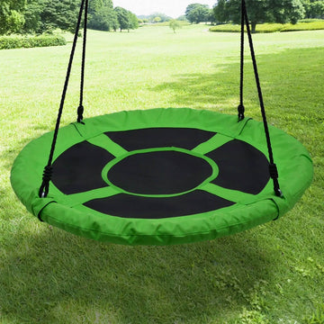 40" Flying Saucer Tree Swing Chair Kids Round Hanging Rope Seat