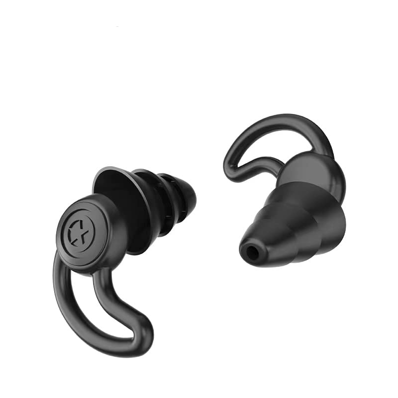 Toeah 3 in 1 Noise Reduction Ear Plugs Washable Hearing Protection