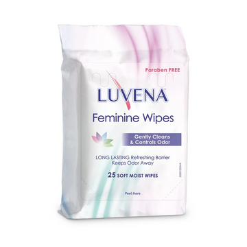 Luvena Therapeutic Feminine Wipes (25 count)