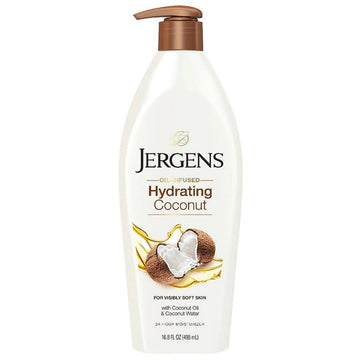Jergens Hydrating Coconut Dry Skin Moisturizer 16.80 Fl Oz